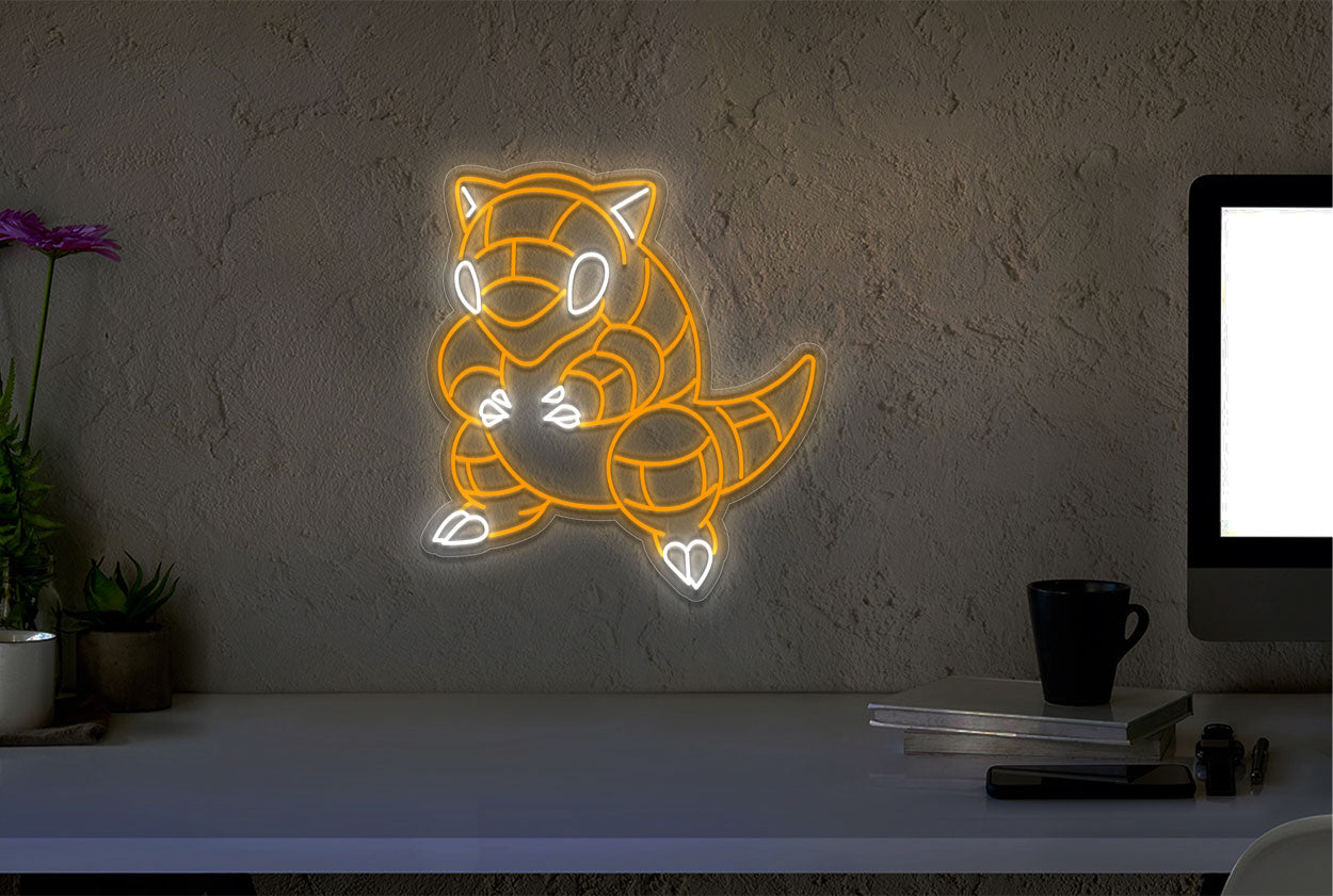 Sandshrew(Pokemon) LED Neon Sign