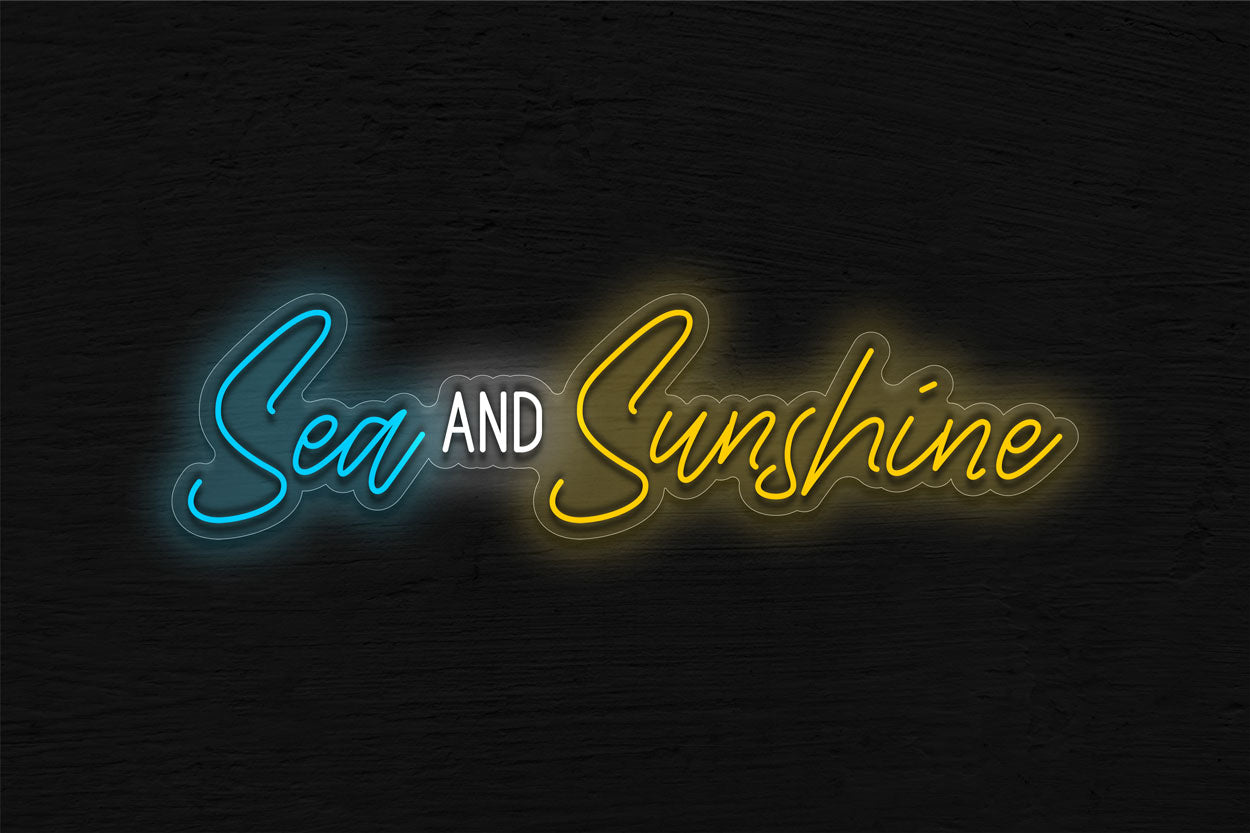 Sea And Sunshine LED Neon Sign