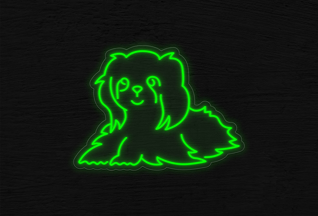 Shih Tzu Dog LED Neon Sign