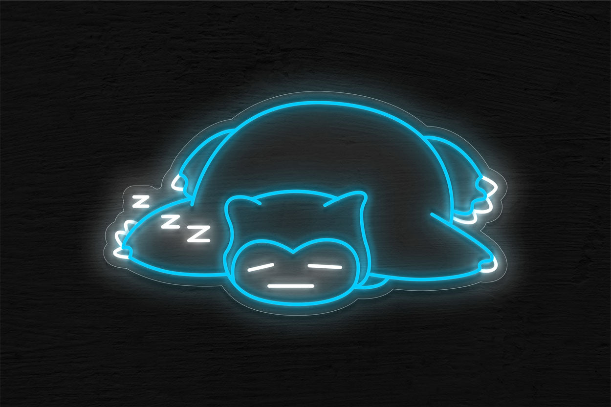 Snorlax (Pokémon) LED Neon Sign