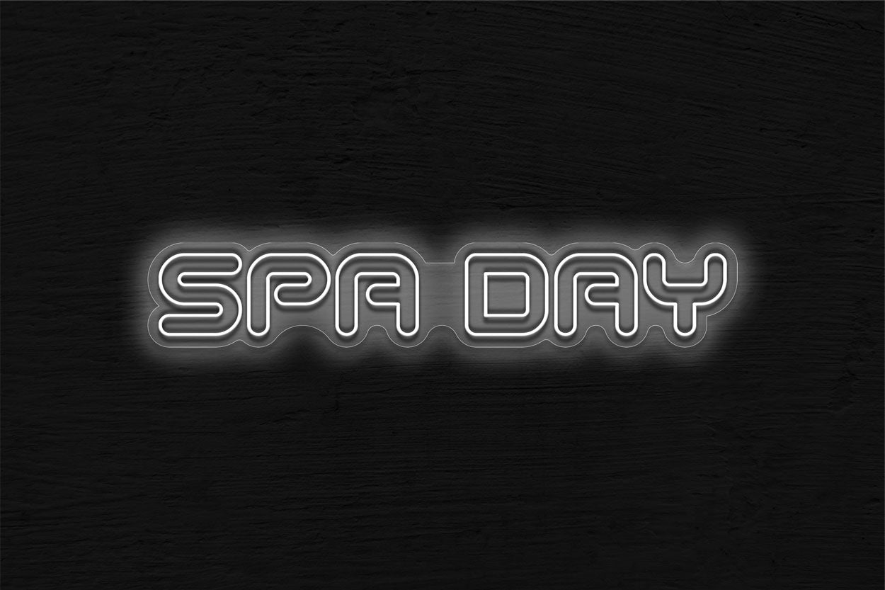 Spa Day LED Neon Sign