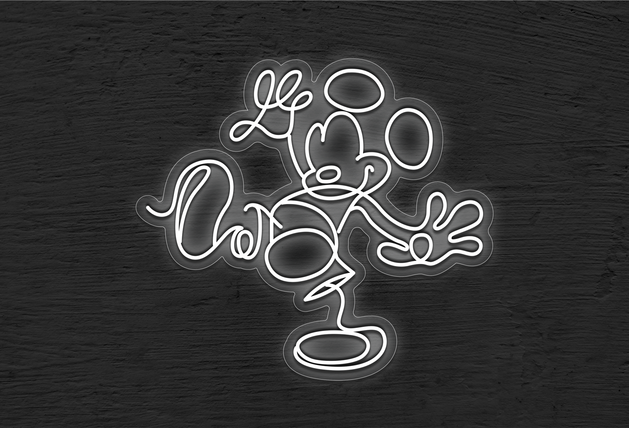 String Like Mouse LED Neon Sign