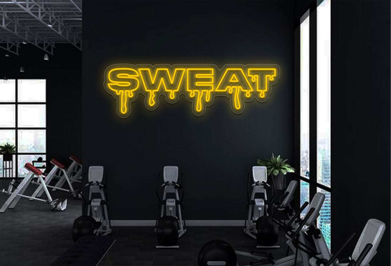 Sweat LED Neon Sign