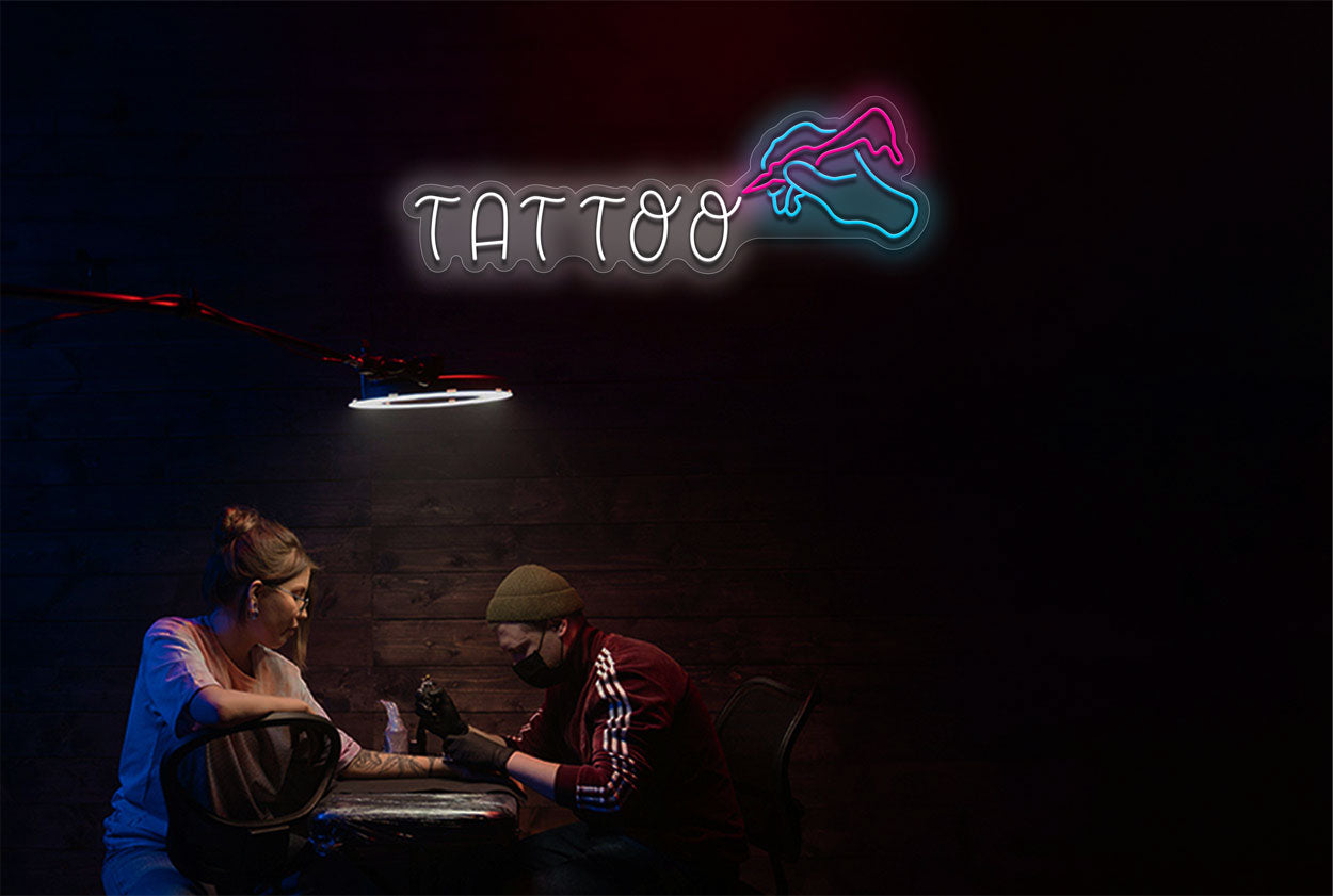 Tattoo(Babygummy Font) LED Neon Sign