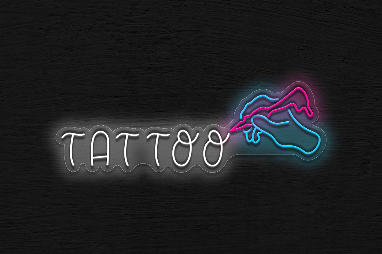 Tattoo(Babygummy Font) LED Neon Sign