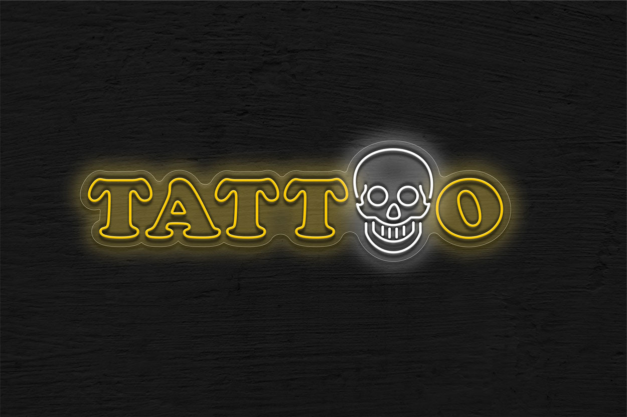 Tattoo(Cooper Black Font) LED Neon Sign