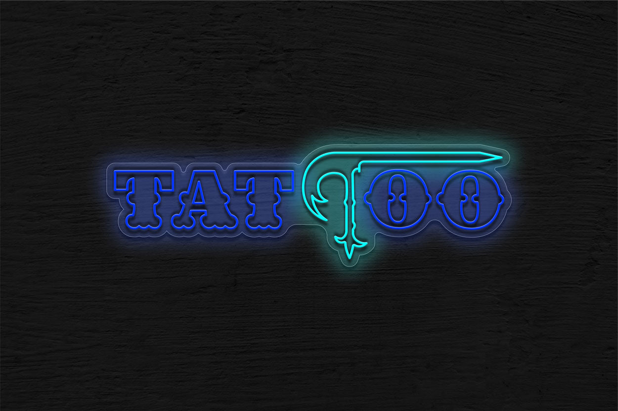 Tattoo(Ds Moulin Rouge Dark Font) LED Neon Sign