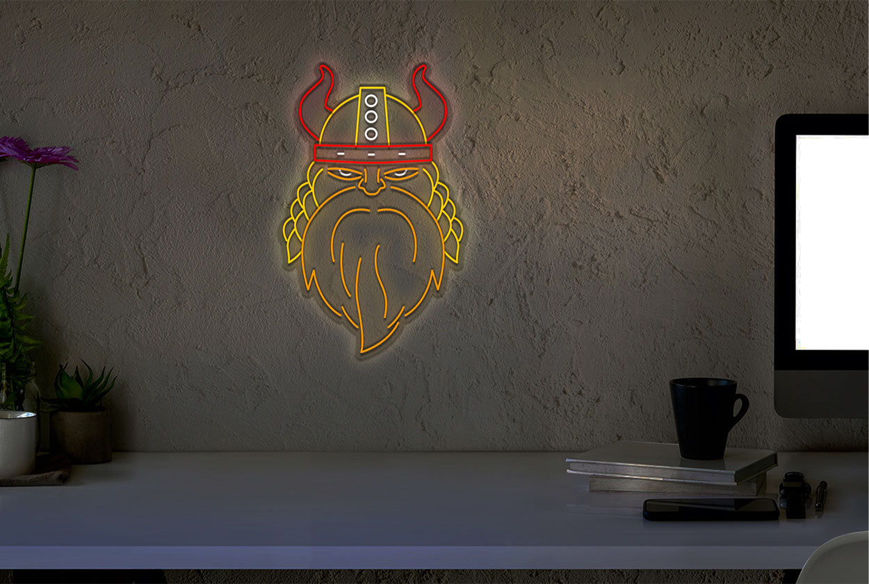 Thor (Norse Mythology) LED Neon Sign