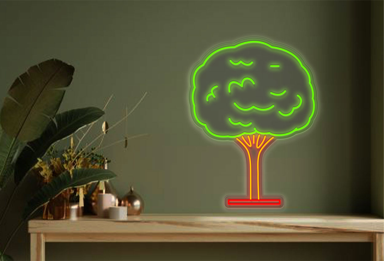 Tree V4 LED Neon Sign