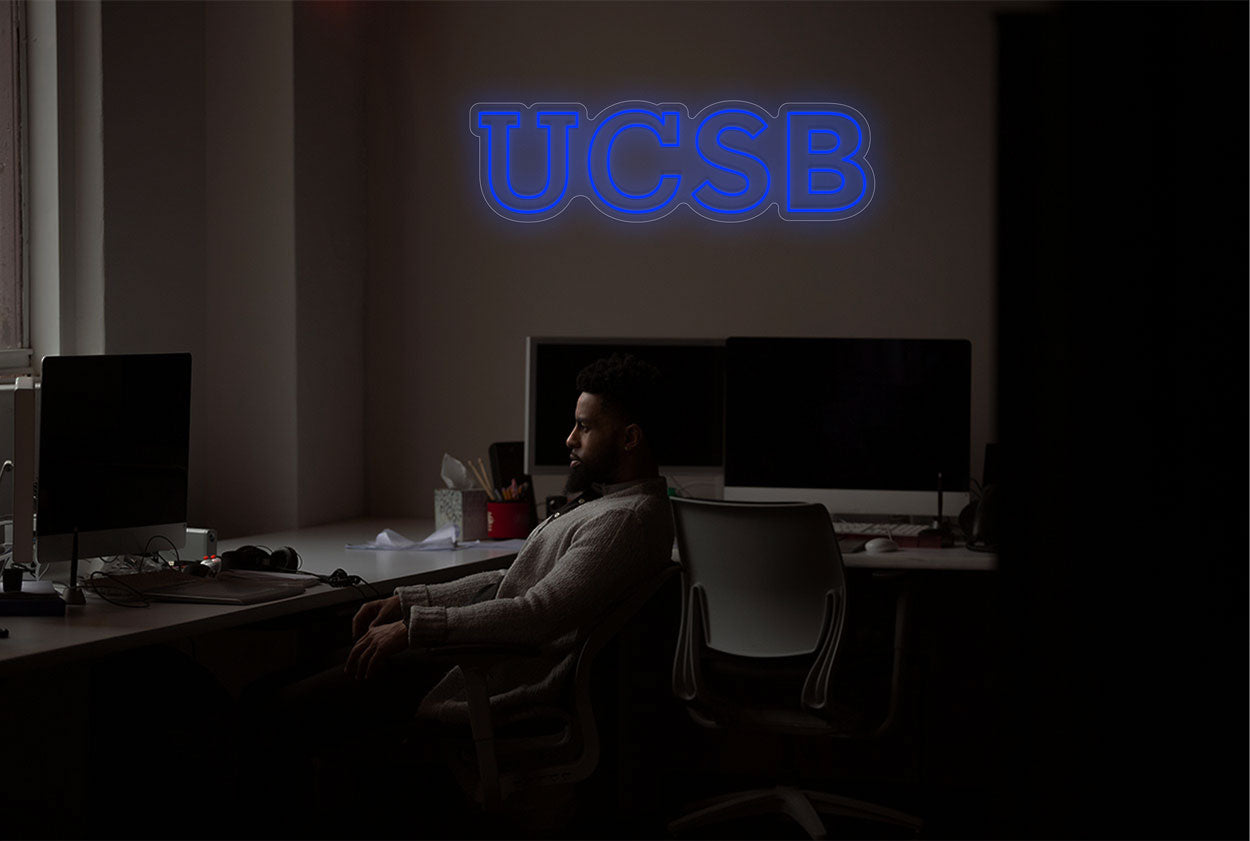 University of California, Santa Barbara (UCSB) LED Neon Sign