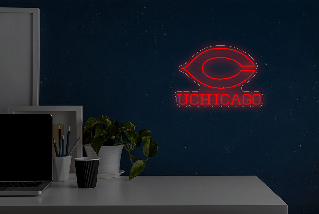 University of Chicago LED Neon Sign