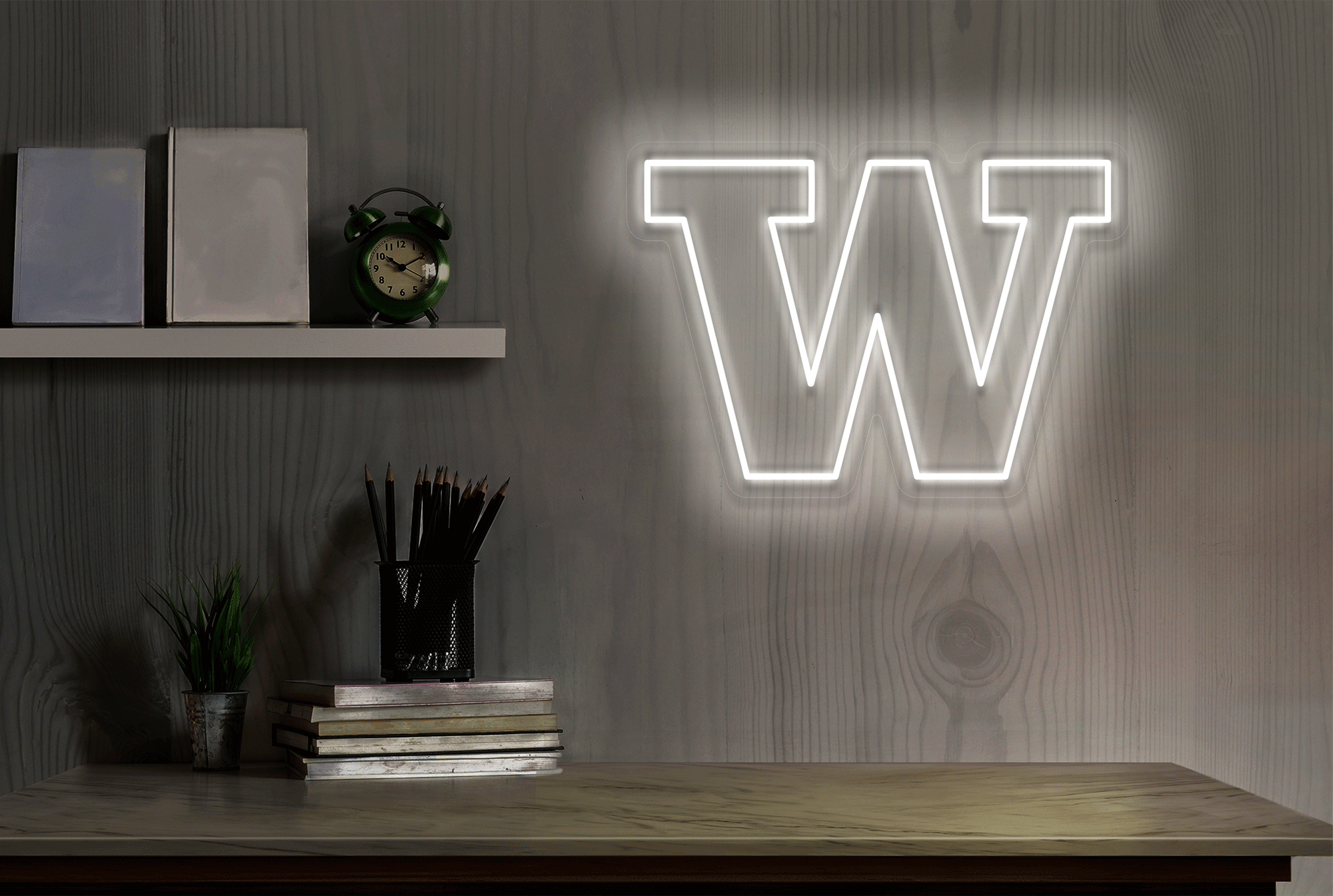 University of Washington (UW) Logo LED Neon Sign