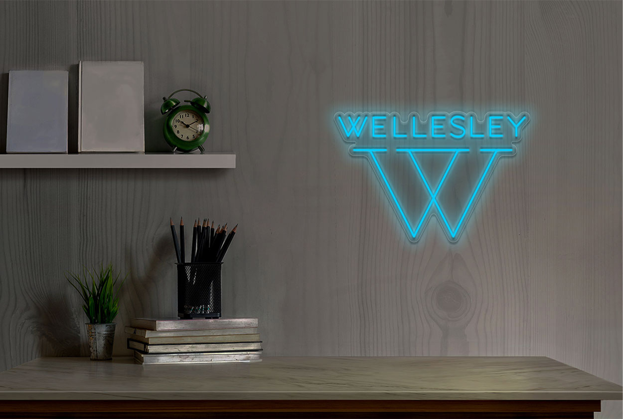 Wellesley College LED Neon Sign