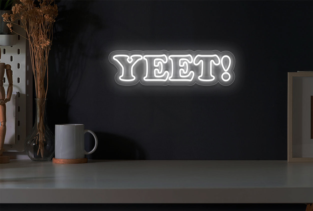 Yeet LED Neon Sign