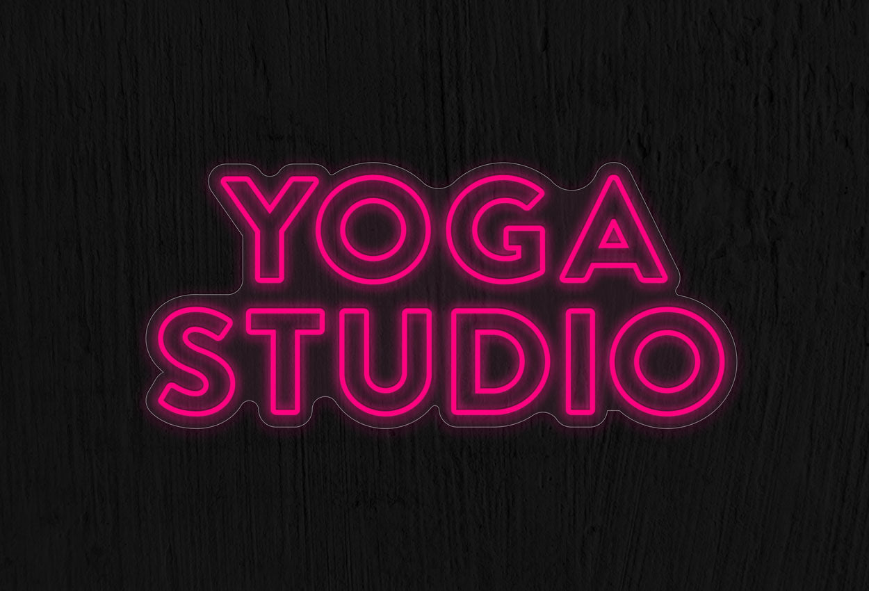 Yoga Studio LED Neon Sign