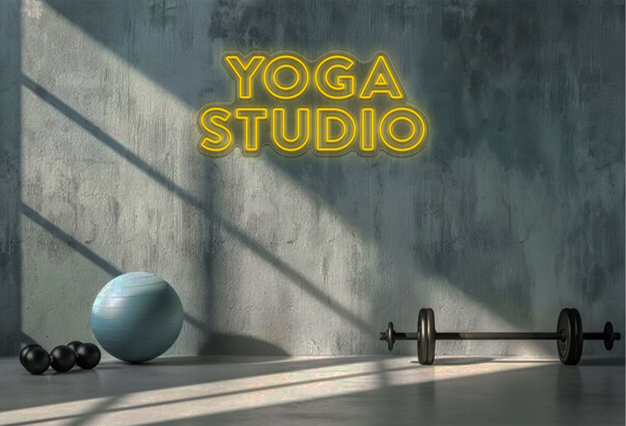 Yoga Studio LED Neon Sign